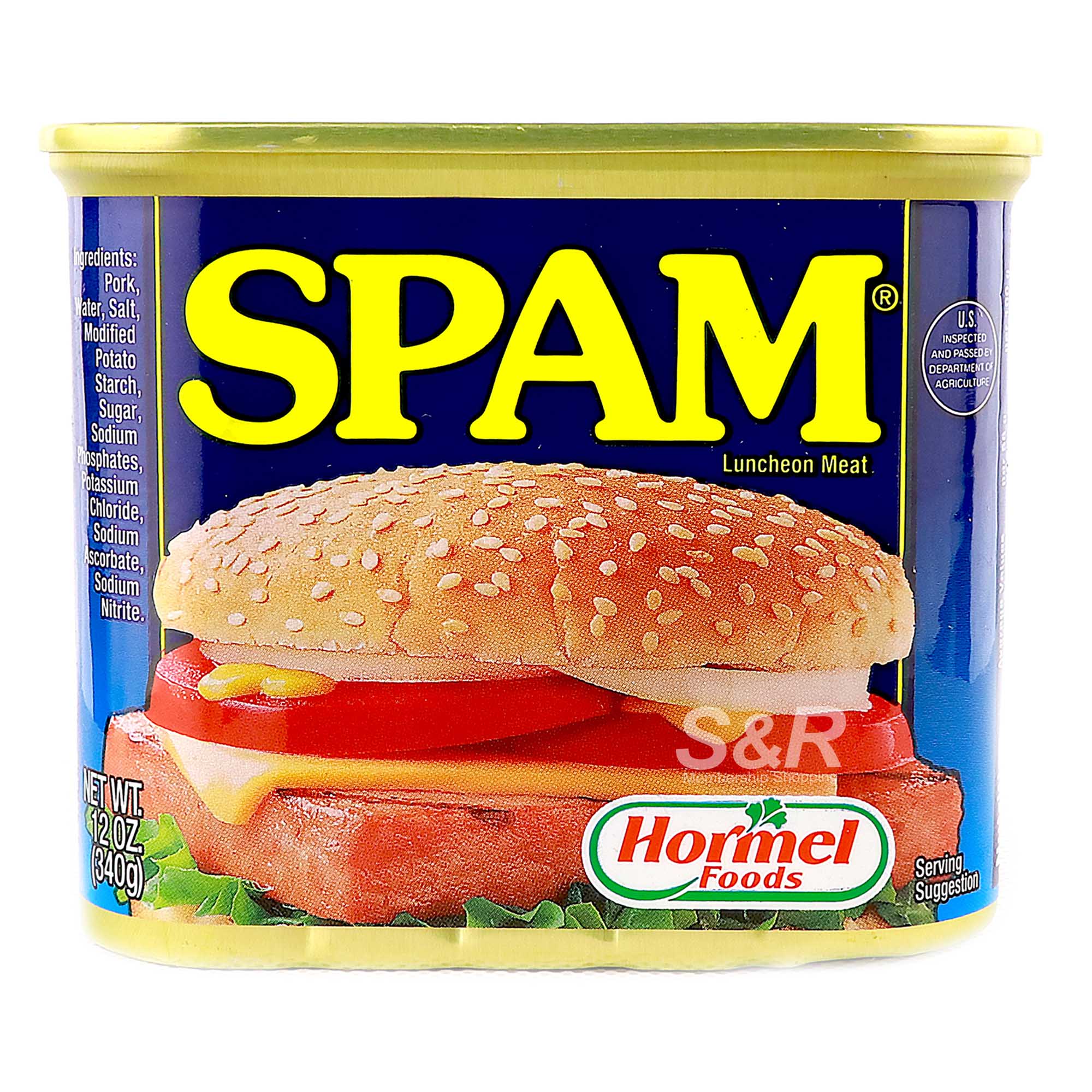 Spam Regular Luncheon Meat 340g Spam Regular Luncheon Meat 340g
